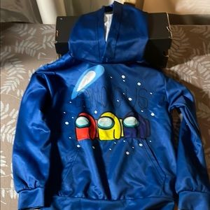 Blue Among Us Hoodie